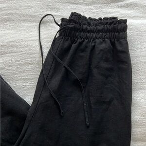 Linen wide leg pants